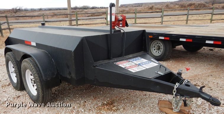 image for item GF9843 Shop built fuel trailer