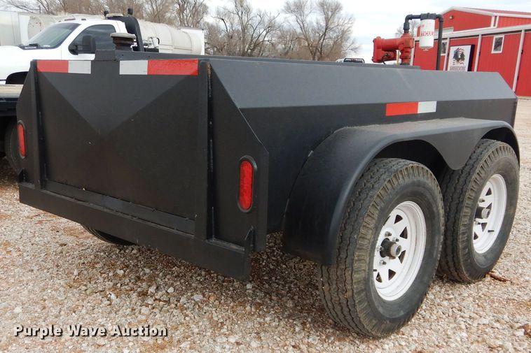 image for item GF9843 Shop built fuel trailer