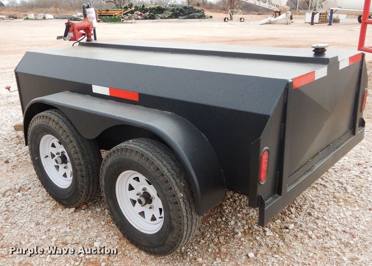 image for item GF9843 Shop built fuel trailer