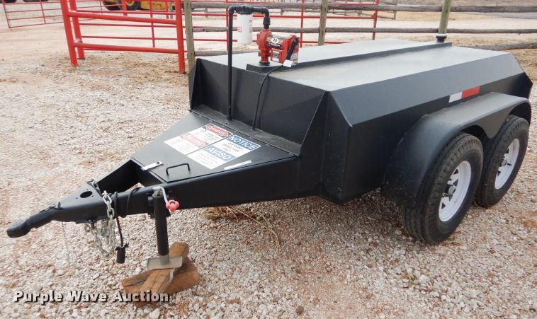 image for item GF9843 Shop built fuel trailer