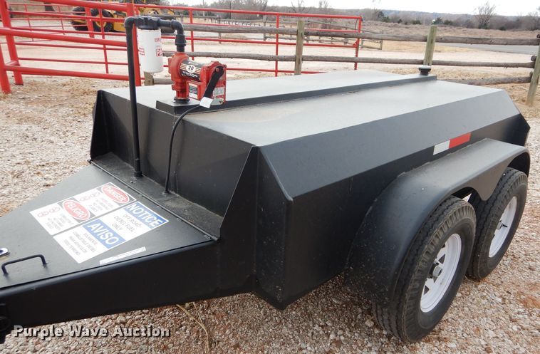 image for item GF9843 Shop built fuel trailer