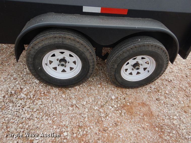 image for item GF9843 Shop built fuel trailer