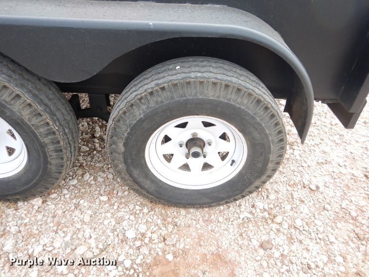 image for item GF9843 Shop built fuel trailer