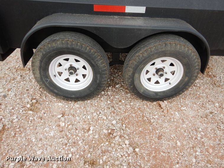 image for item GF9843 Shop built fuel trailer