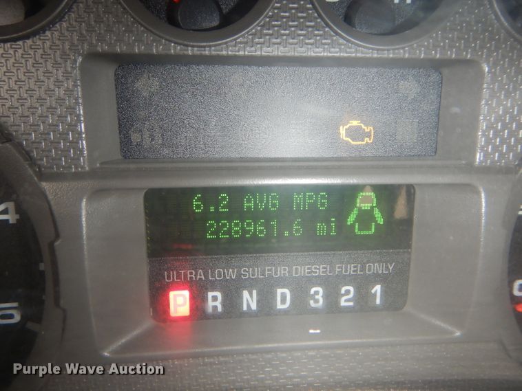 image for item GF9848 2008 Ford F350 XL Super Duty SuperCab utility bed pickup truck