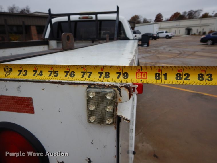 image for item GF9848 2008 Ford F350 XL Super Duty SuperCab utility bed pickup truck