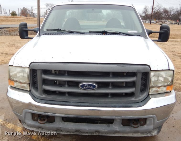 image for item GF9849 2001 Ford F250 Super Duty SuperCab utility bed pickup truck