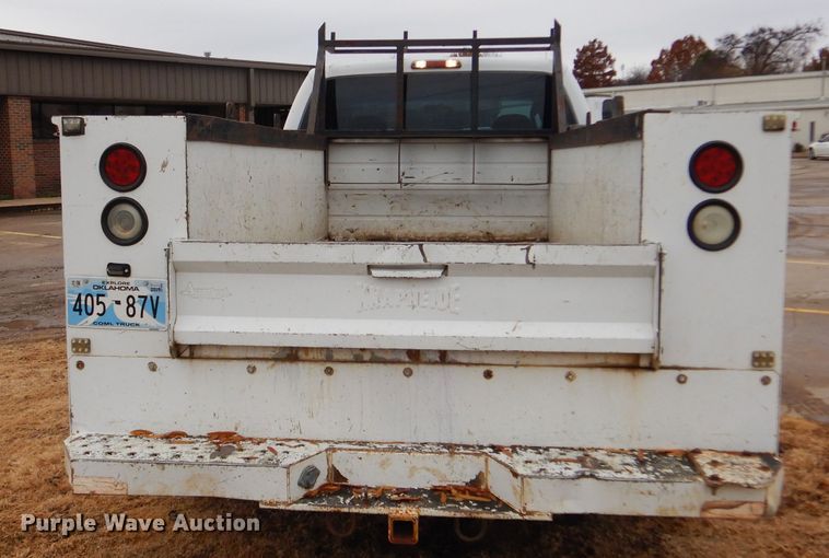 image for item GF9850 2010 Ford F350 XL Super Duty SuperCab utility bed pickup truck