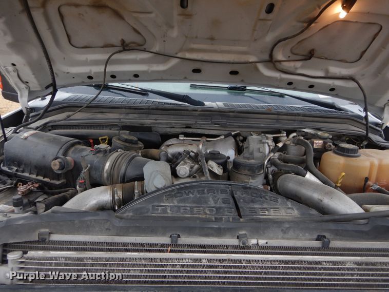 image for item GF9850 2010 Ford F350 XL Super Duty SuperCab utility bed pickup truck