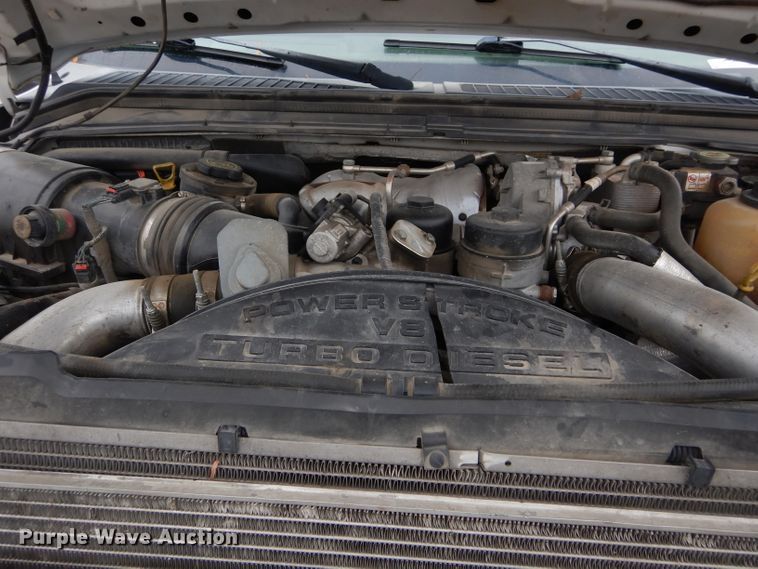 image for item GF9850 2010 Ford F350 XL Super Duty SuperCab utility bed pickup truck