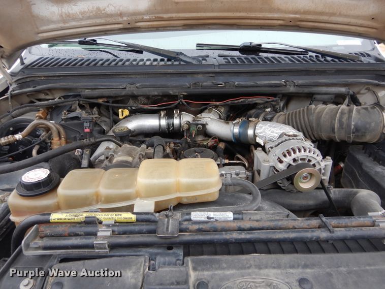 image for item GF9854 2000 Ford F350 Super Duty utility bed pickup truck