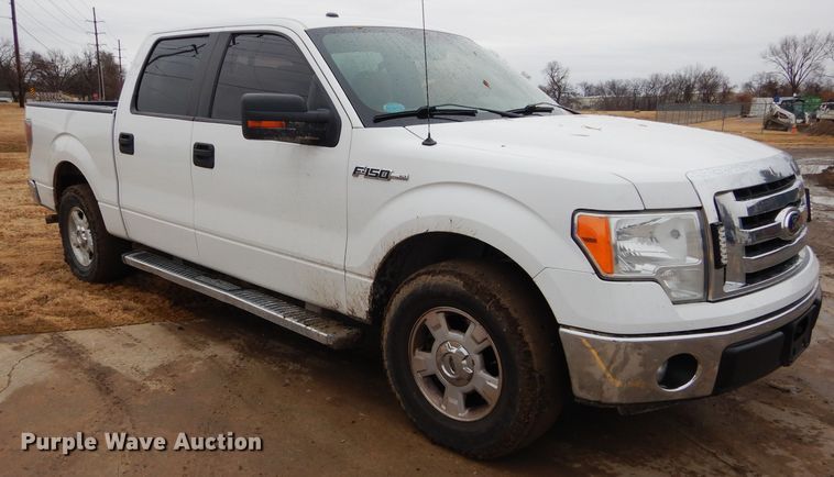 image for item GF9855 2012 Ford F150 SuperCrew pickup truck