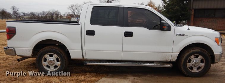 image for item GF9855 2012 Ford F150 SuperCrew pickup truck