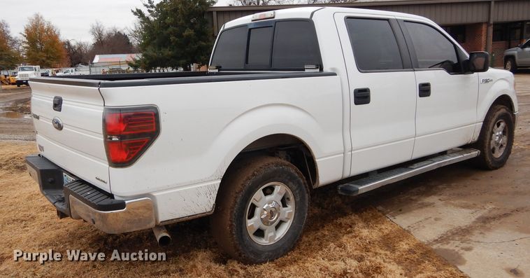 image for item GF9855 2012 Ford F150 SuperCrew pickup truck