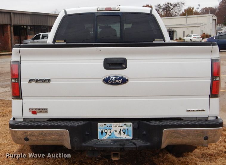 image for item GF9855 2012 Ford F150 SuperCrew pickup truck
