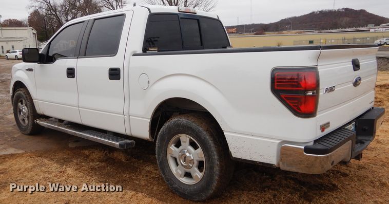 image for item GF9855 2012 Ford F150 SuperCrew pickup truck