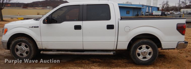 image for item GF9855 2012 Ford F150 SuperCrew pickup truck