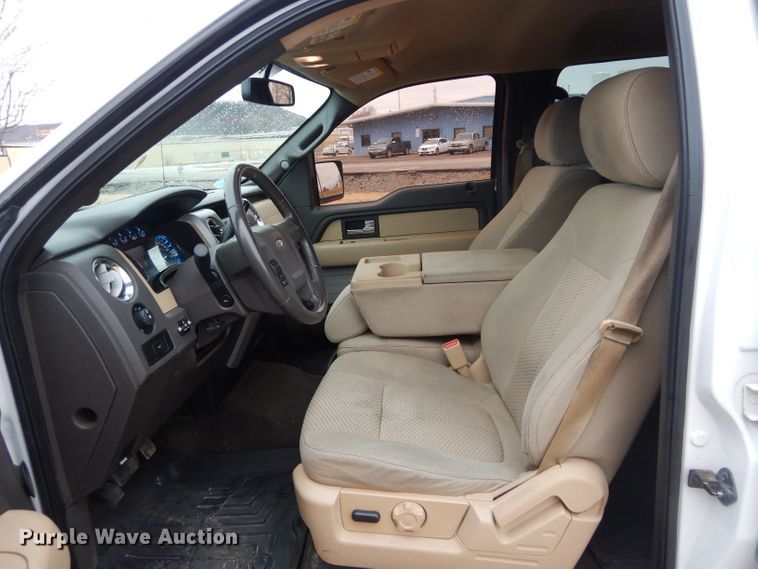 image for item GF9855 2012 Ford F150 SuperCrew pickup truck