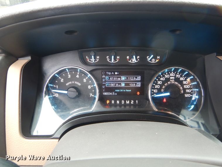 image for item GF9855 2012 Ford F150 SuperCrew pickup truck