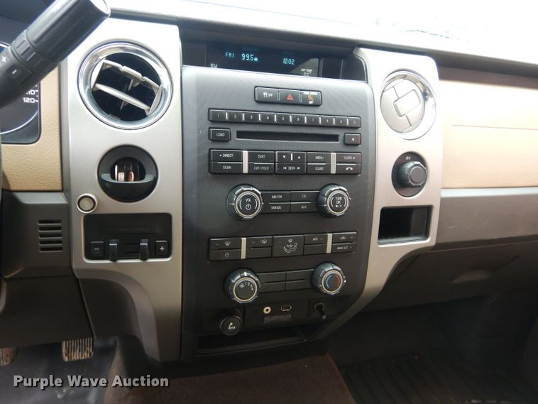 image for item GF9855 2012 Ford F150 SuperCrew pickup truck