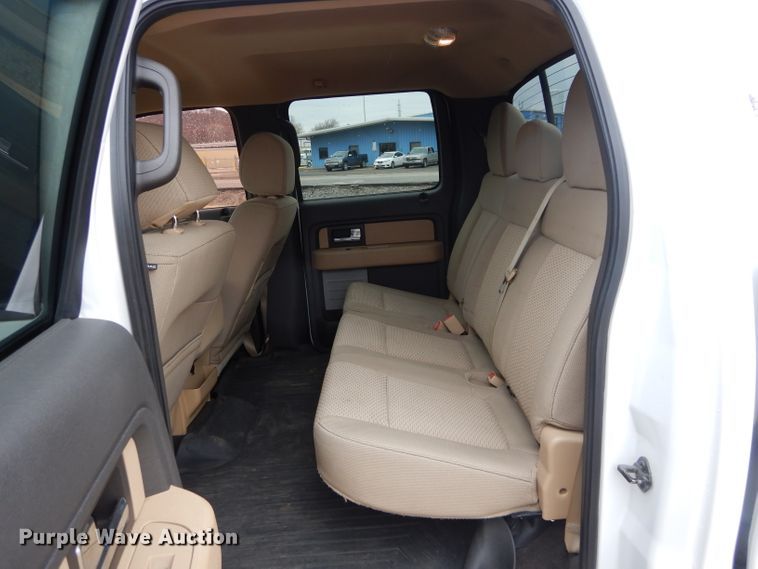 image for item GF9855 2012 Ford F150 SuperCrew pickup truck