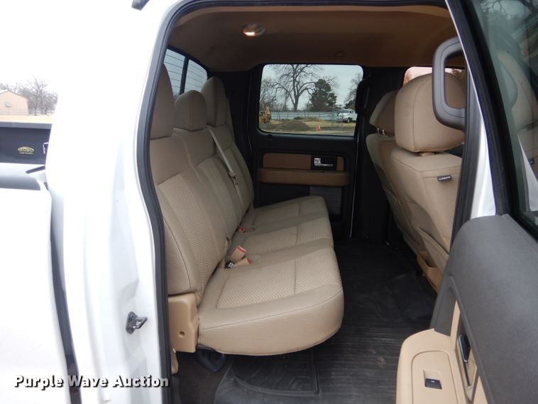 image for item GF9855 2012 Ford F150 SuperCrew pickup truck