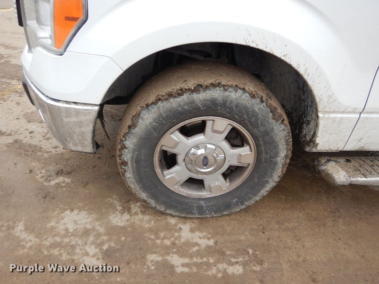 image for item GF9855 2012 Ford F150 SuperCrew pickup truck