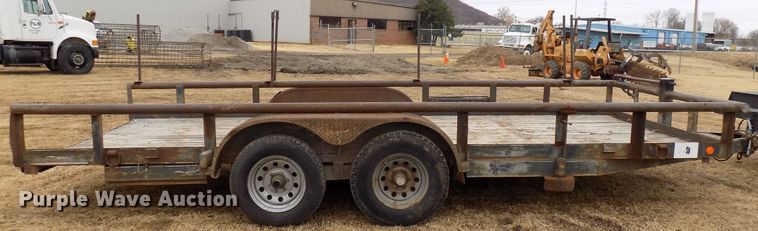 image for item GF9857 2001 Kargo King utility trailer