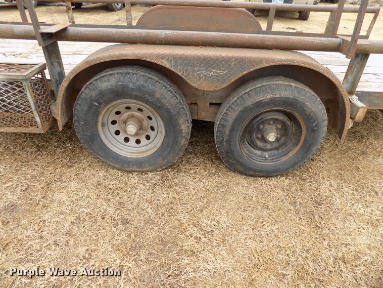 image for item GF9857 2001 Kargo King utility trailer