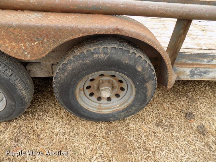 image for item GF9857 2001 Kargo King utility trailer