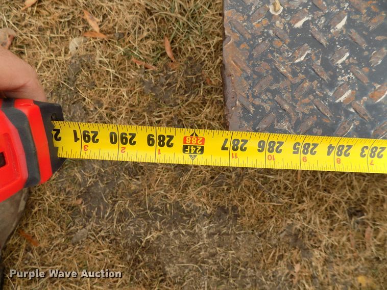 image for item GF9858 2011 Kaufman tilt deck equipment trailer