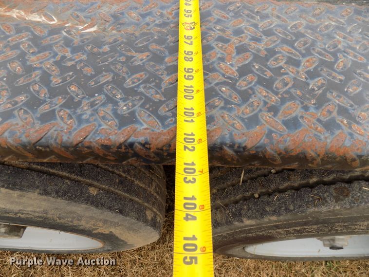 image for item GF9858 2011 Kaufman tilt deck equipment trailer