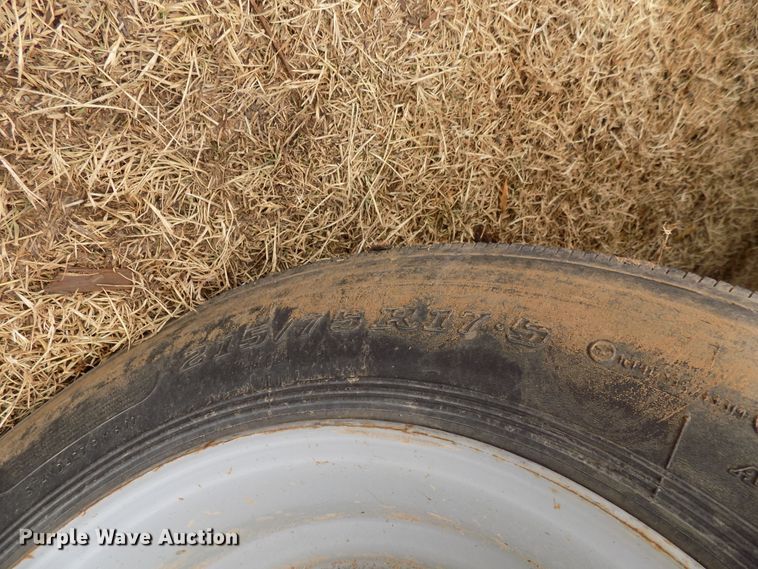 image for item GF9858 2011 Kaufman tilt deck equipment trailer