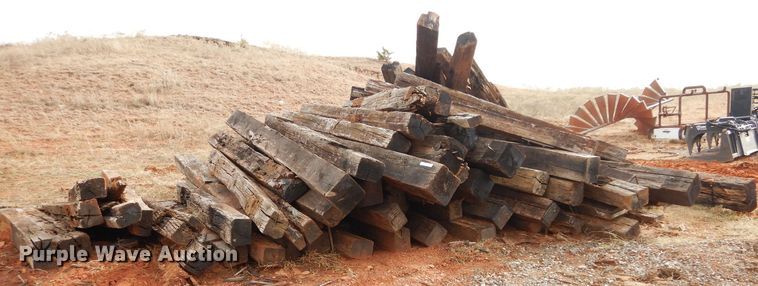 image for item GF9894 Approximately 40 railroad ties