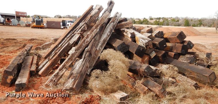 image for item GF9894 Approximately 40 railroad ties