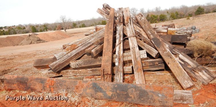image for item GF9894 Approximately 40 railroad ties