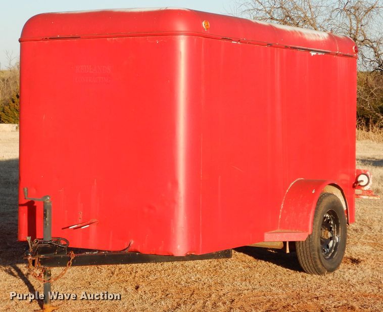 image for item GF9935 Shop built utility trailer