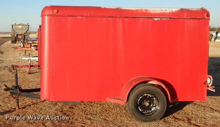 image for item GF9935 Shop built utility trailer