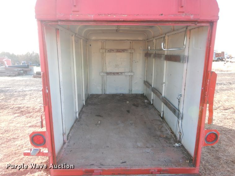 image for item GF9935 Shop built utility trailer