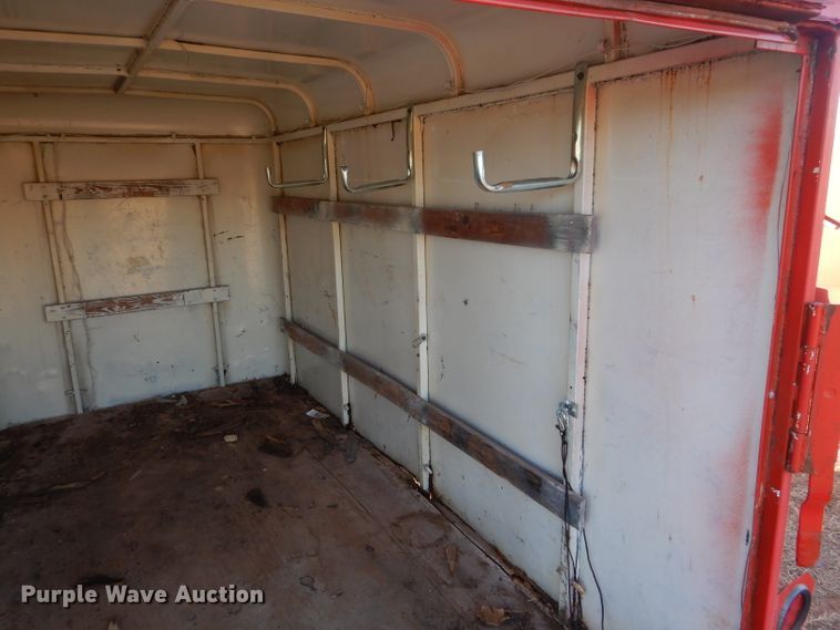 image for item GF9935 Shop built utility trailer