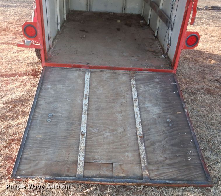 image for item GF9935 Shop built utility trailer