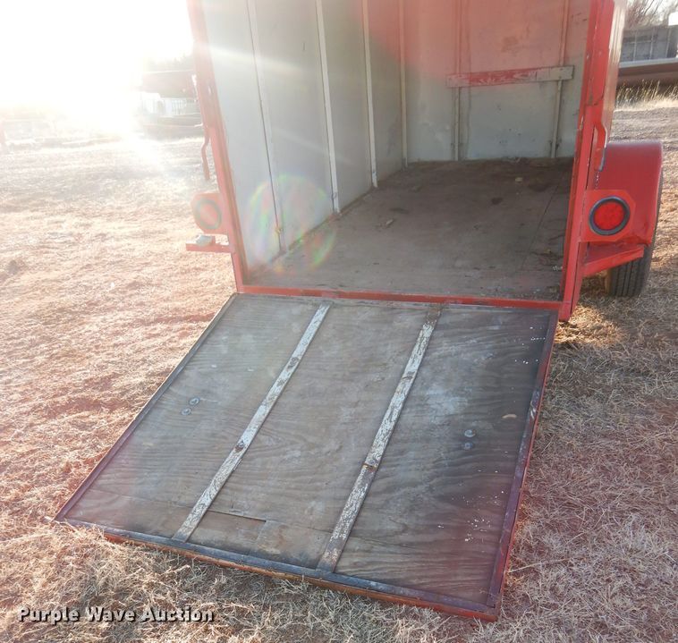 image for item GF9935 Shop built utility trailer