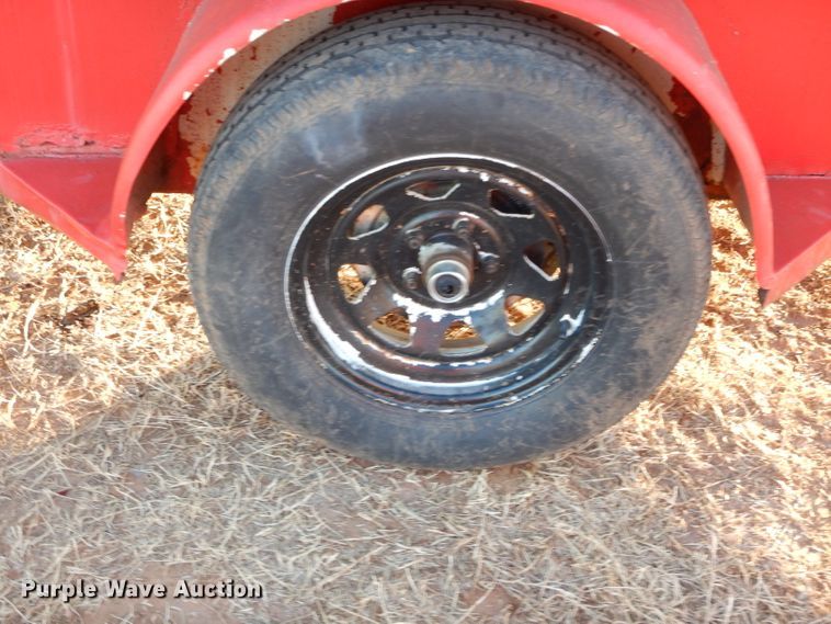 image for item GF9935 Shop built utility trailer