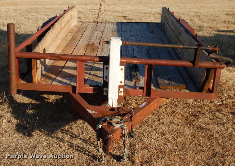 image for item GF9939 Shop built utility trailer