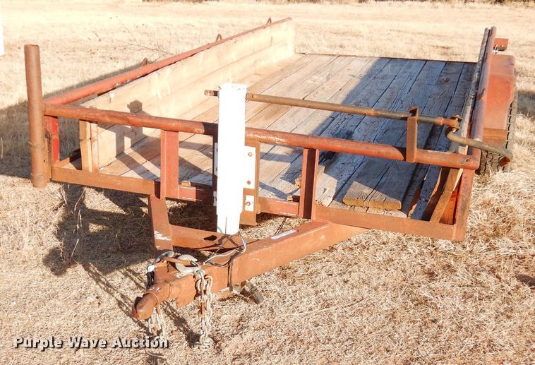 image for item GF9939 Shop built utility trailer