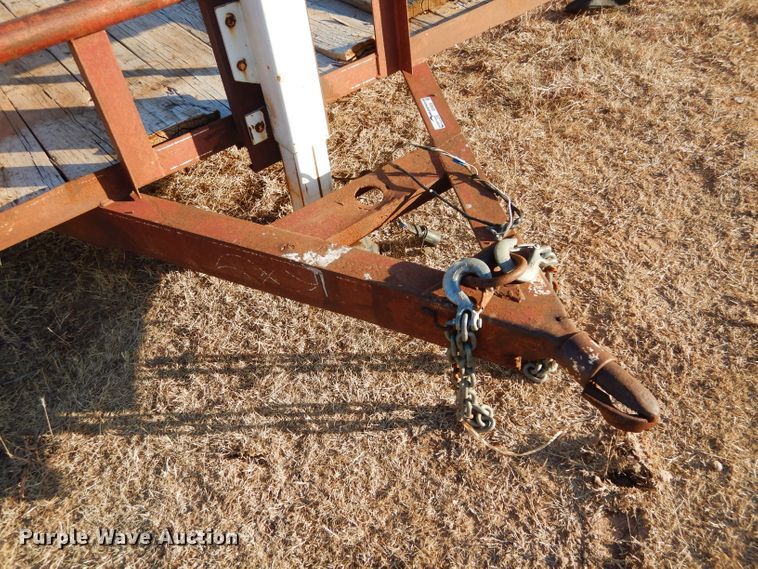 image for item GF9939 Shop built utility trailer