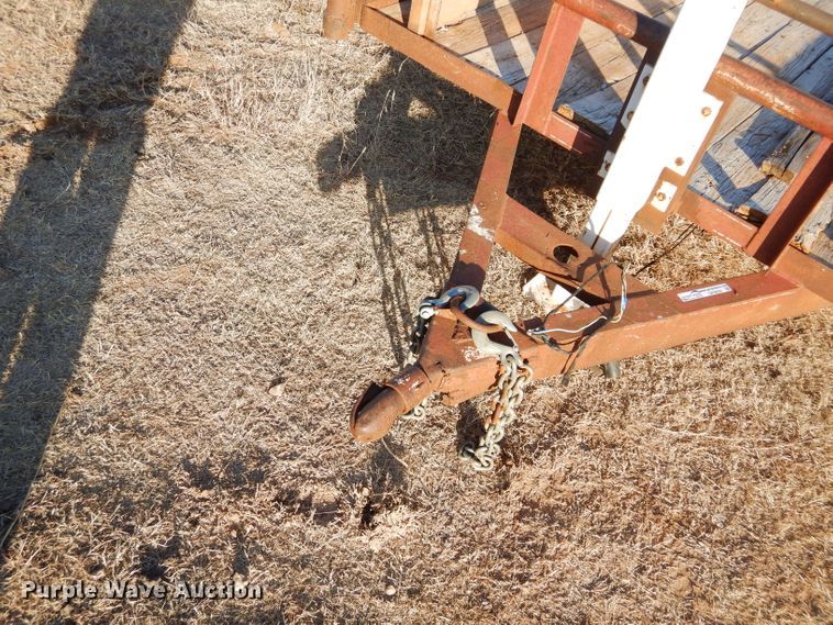 image for item GF9939 Shop built utility trailer