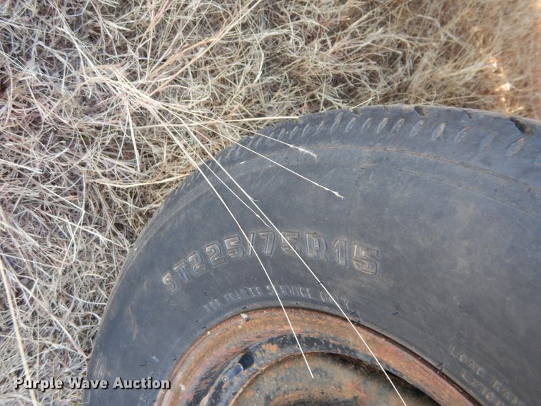 image for item GF9939 Shop built utility trailer