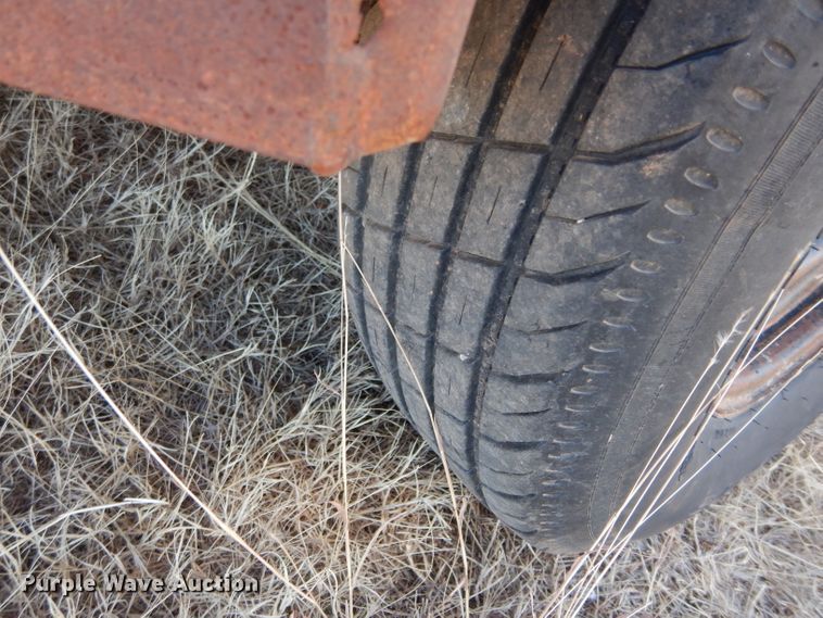 image for item GF9939 Shop built utility trailer