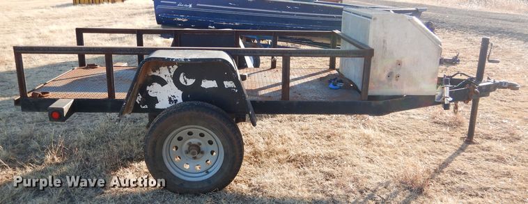 image for item GF9942 Shop built utility trailer